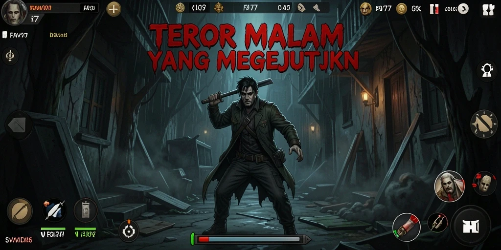 Gameplay menegangkan dengan suasana horor yang mencekam di FAV77.