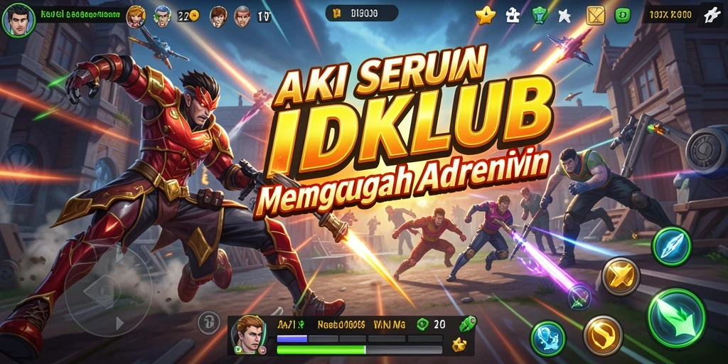 Screenshot menampilkan gameplay seru dari IDKLUB dengan aksi yang mendebarkan.
