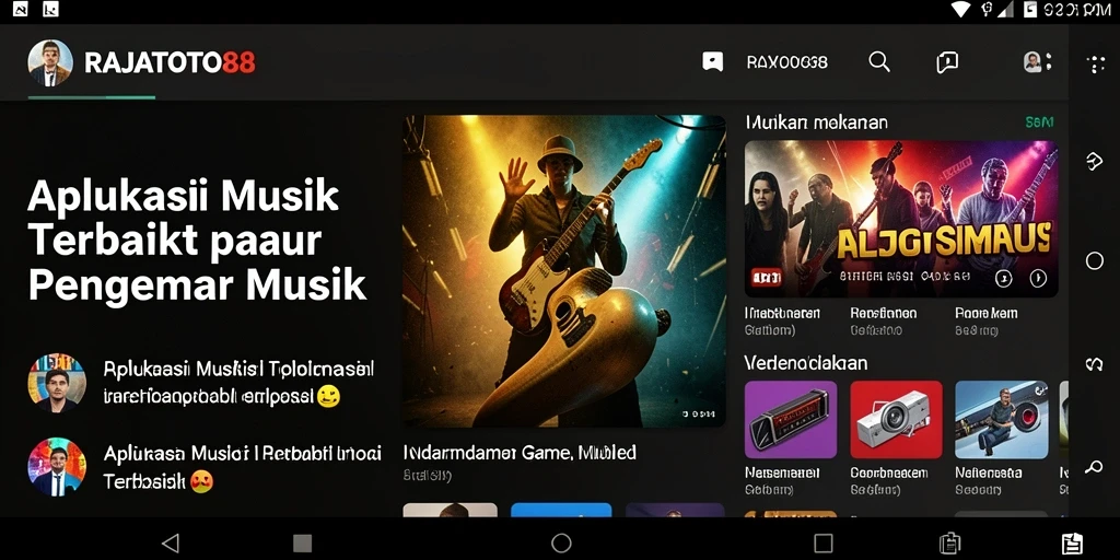 Tampilan gameplay RAJATOTO88 yang seru dan interaktif.