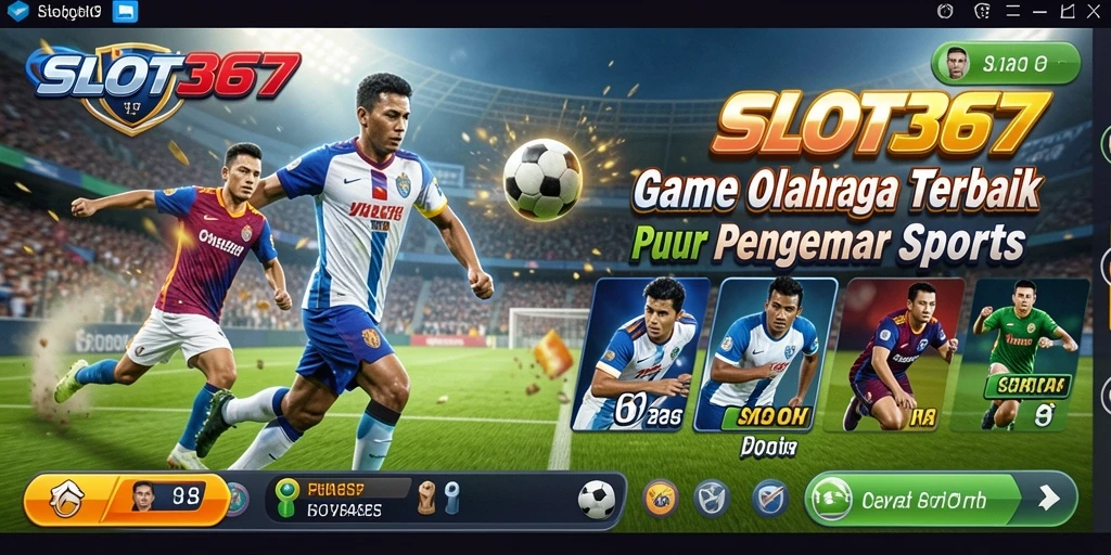 Tampilan gameplay SLOT367 yang memukau dengan aksi olahraga yang seru.