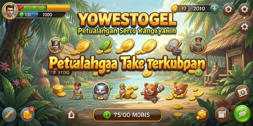 Screenshot YOWESTOGEL menampilkan karakter utama dalam aksi menjelajahi dunia petualangan.